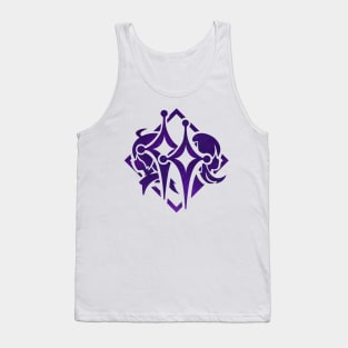 Genshin Impact Traveler Emblem - Electro Tank Top